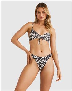 BILLABONG WOMENS PALM GROVE SAMI BRALETTE BIKINI TOP OFF BLACK
