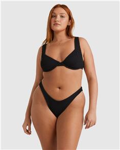 BILLABONG WOMENS SUMMER HIGH CHLOE BRALETTE BIKINI TOP BLACK SANDS