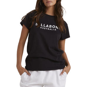 BILLABONG SOCIETY TEE BLACK