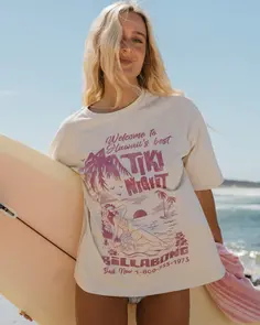 BILLABONG HIGH ON LIFET-SHIRT SALT CRYSTAL