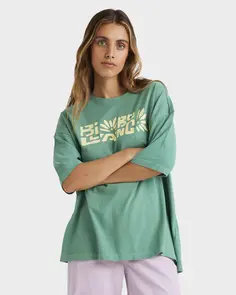 BILLABONG HIGHEST TIDE T-SHIRT ISLAND GREEN