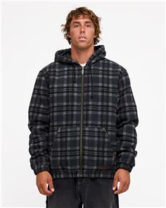 BILLABONG IMMORTAL ZIP UP FLEECE JACKET WASHED BLACK