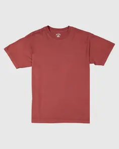 BILLABONG PREMIUM WAVE WASH SS TEE BRICK