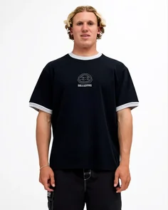 BILLABONG SPEC 73 BIO RINGER SS TEE BLACK