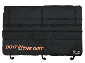 BIKE LIFE BICYCLE TAILGATE PAD BLACK DO IT IN THE DIRT