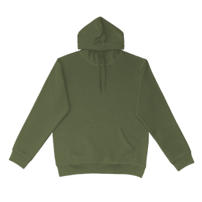 URBAN COLLAB THE BROAD HOODIE - MILITARY GREEN