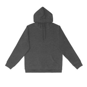 URBAN COLLAB LADIES BROAD HOODIE - 320GSM HEATHER DARK GREY