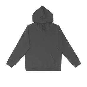 URBAN COLLAB YOUTH BROAD HOODIE - 320GSM HEATHER DARK GREY