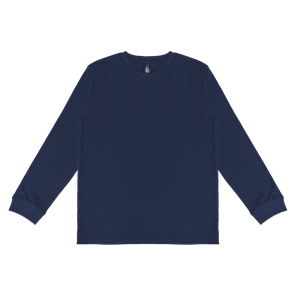 URBAN COLLAB LONG SLEEVE SET TEE - 180GSM - NAVY