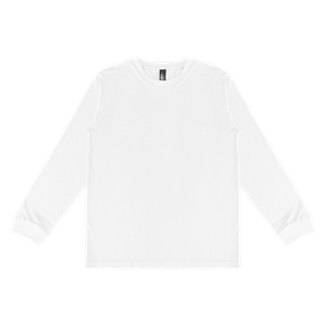 URBAN COLLAB LONG SLEEVE SET TEE - 180GSM - WHITE