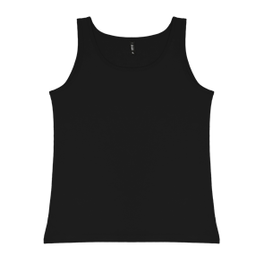 URBAN COLLAB LADIES SINGLET - BLACK