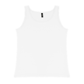 URBAN COLLAB LADIES SINGLET - WHITE