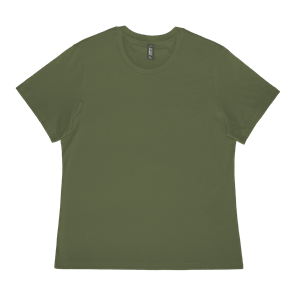 URBAN COLLAB UCT180L URBAN COLLAB LADIES SET TEE - MILITARY GREEN