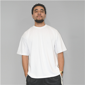 URBAN COLLAB 280GSM CLUB TEE - WHITE