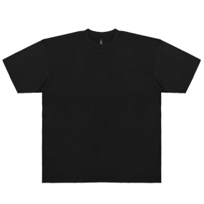 URBAN COLLAB 280GSM CLUB TEE - PITCH BLACK