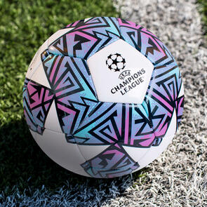 UEFA SIZE 5 SOCCER BALL - BLUE