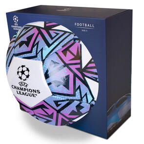 UEFA SIZE 5 SOCCER BALL - BLUE