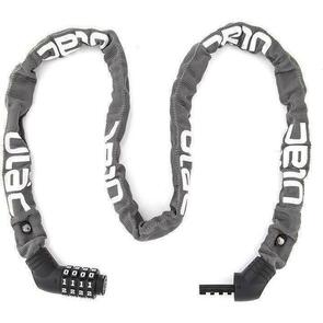 ULAC LOCK STREET FIGHTER CHAIN HARDENED STEEL COMBO 5MM X 100CM GREY