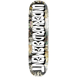 UNDERWORLD ELEMENT GRAFFITI SCRAPBOOK EX7 DECK MULTI 8.5