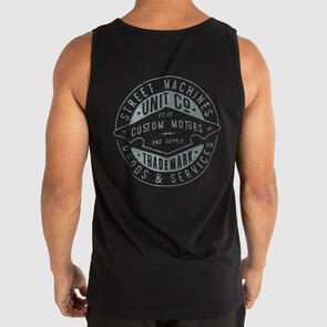 UNIT GOODS SINGLET BLACK