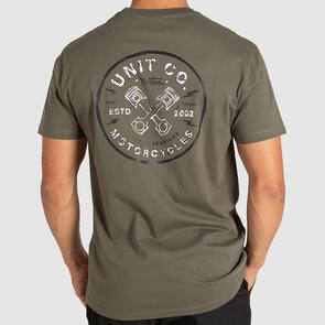 UNIT PARTS & SERVICES TEE MILITARY