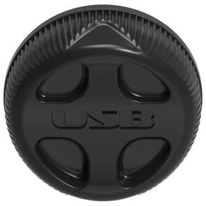 LEZYNE END CAP - FEMTO USB DRIVE FRONT BLACK