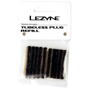 LEZYNE TUBELESS PLUG REFILL - 10 BLACK