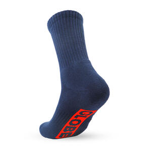 GLOBE SINGLES CREW SOCKS NAVY