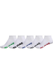 GLOBE STEALTH ANKLE SOCK 5 PACK WHITE