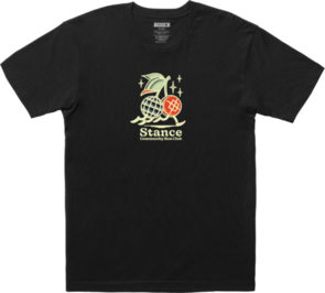 STANCE COMMUNITY SS TEE BLACK