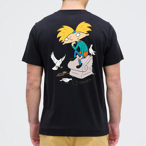 STANCE HEY ARNOLD STOOP SS TEE BLACK