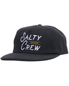 SALTY CREW SPLICE 5 PANEL CAP COAL