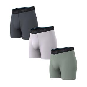 STANCE MENS BOXER BRIEF 3 PACK ICEBERG