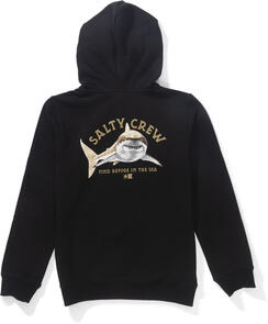 SALTY CREW LURKING BOYS FLEECE BLACK