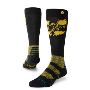 STANCE SHAOLIN SLUMS WOOL OTC SNOW SOCKS BLACK