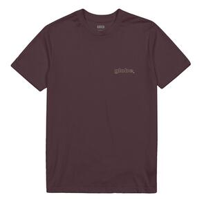 GLOBE BLOCK TEE PRUNE
