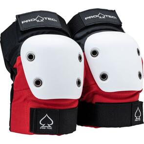 PROTEC YOUTH STREET ELBOW PADS RED/WHITE/BLACK