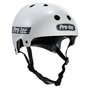 PROTEC OLD SCHOOL WAKE HELMET GLOSS WHITE