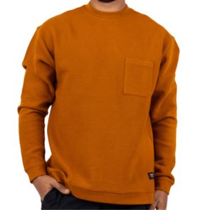 STANCE WAFFLE CREWNECK SPICE