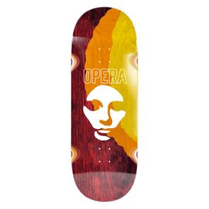 OPERA TRIPLE TORN MASK DECK RED/ORANGE/YELLOW 11