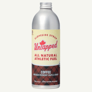 UNTAPPED GELS COFFEE INFUSED MAPLE SYRUP  BOX OF 20 X 30ML GELS + 27MG OF