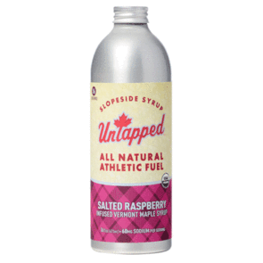UNTAPPED GELS SALTED RASPBERRY MAPLE SYRUP BOX OF 20 X 30ML GELS
