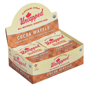 UNTAPPED WAFFLES COCOA WAFFLE BOX OF 16 30G