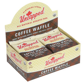 UNTAPPED WAFFLES COFFEE WAFFLE BOX OF 16 30G