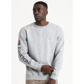 BRIXTON ALTON CREW HEATHER GREY