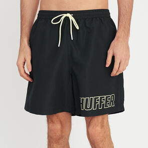 HUFFER STAPLE TRUNK/OUTLINED BLACK