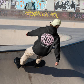 WEEKEND SOCIETY GLOBAL HOOD BLACK