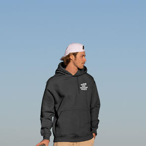 WEEKEND SOCIETY WARPED HOOD BLACK