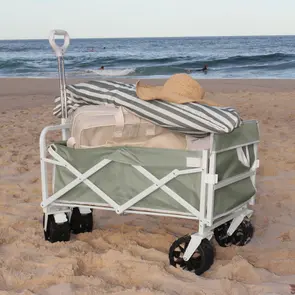 SUNNYLIFE 2026 BEACH CART SEAGRASS SAGE