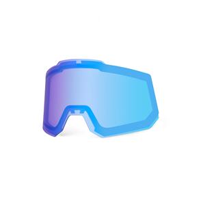 100% SNOW SNOWCRAFT/SNOWCRAFT XL REPL LENS - HIPER DUAL PANE MIRROR BLUE
